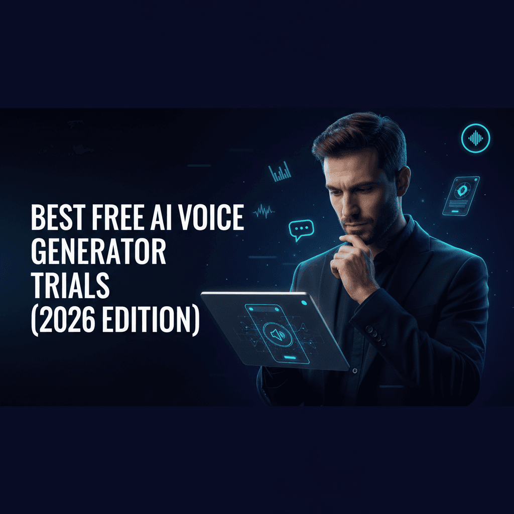 Best Free AI Voice Generator Trials (2026 Edition)